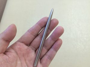 刺さない鍼　てい鍼